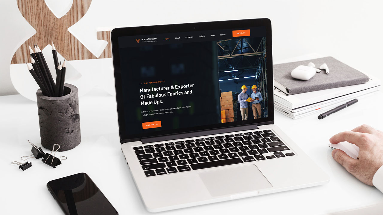 business website